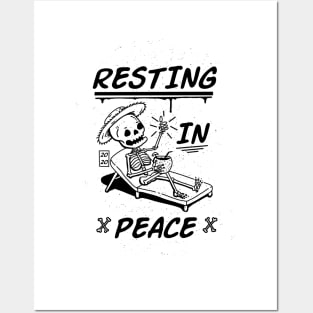 Resting in peace Posters and Art